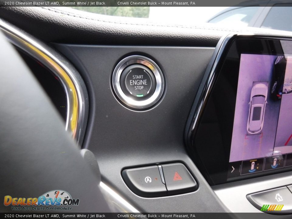 2020 Chevrolet Blazer LT AWD Summit White / Jet Black Photo #25