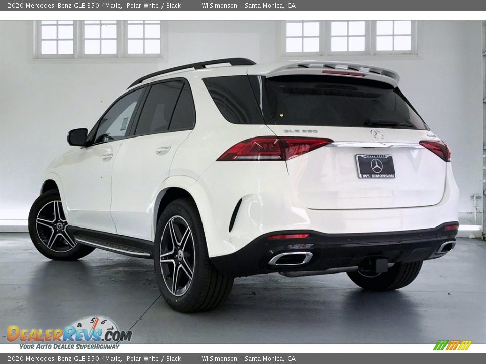 2020 Mercedes-Benz GLE 350 4Matic Polar White / Black Photo #2