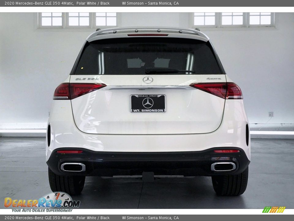 2020 Mercedes-Benz GLE 350 4Matic Polar White / Black Photo #3