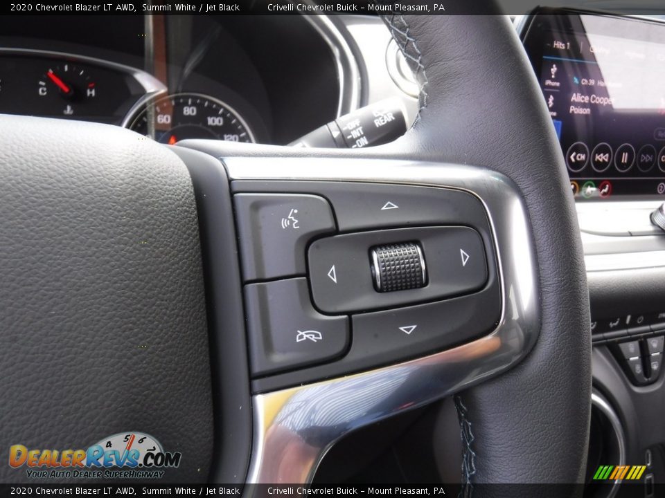 2020 Chevrolet Blazer LT AWD Summit White / Jet Black Photo #27