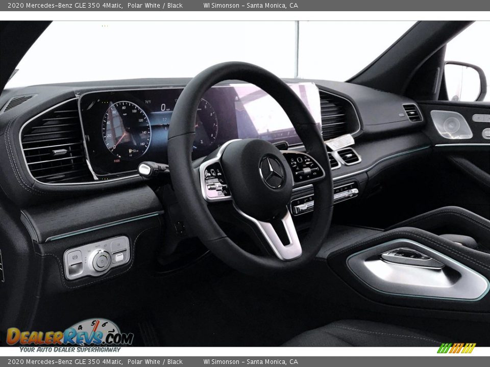 2020 Mercedes-Benz GLE 350 4Matic Polar White / Black Photo #4