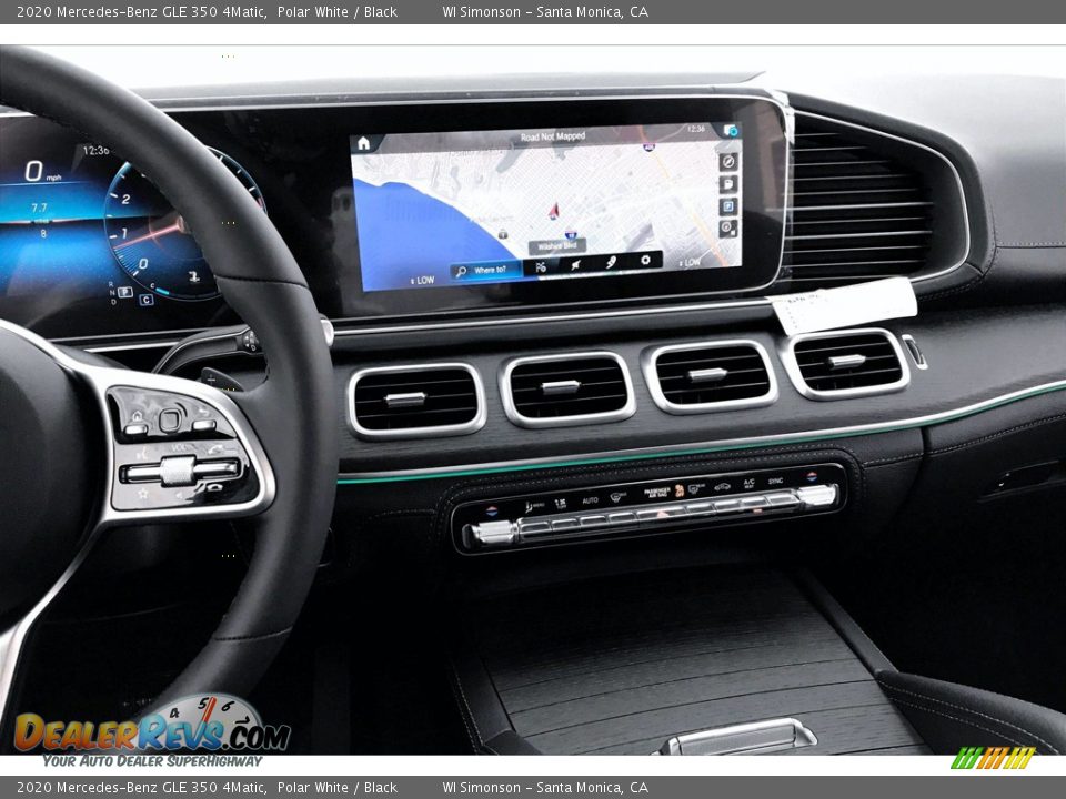 2020 Mercedes-Benz GLE 350 4Matic Polar White / Black Photo #6