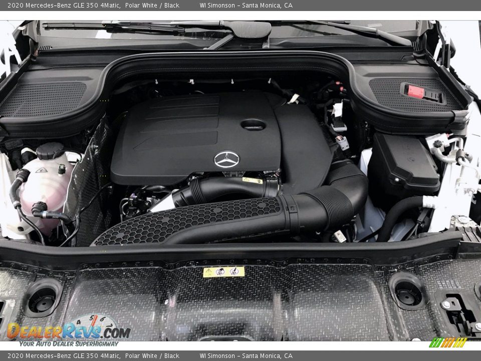 2020 Mercedes-Benz GLE 350 4Matic Polar White / Black Photo #8