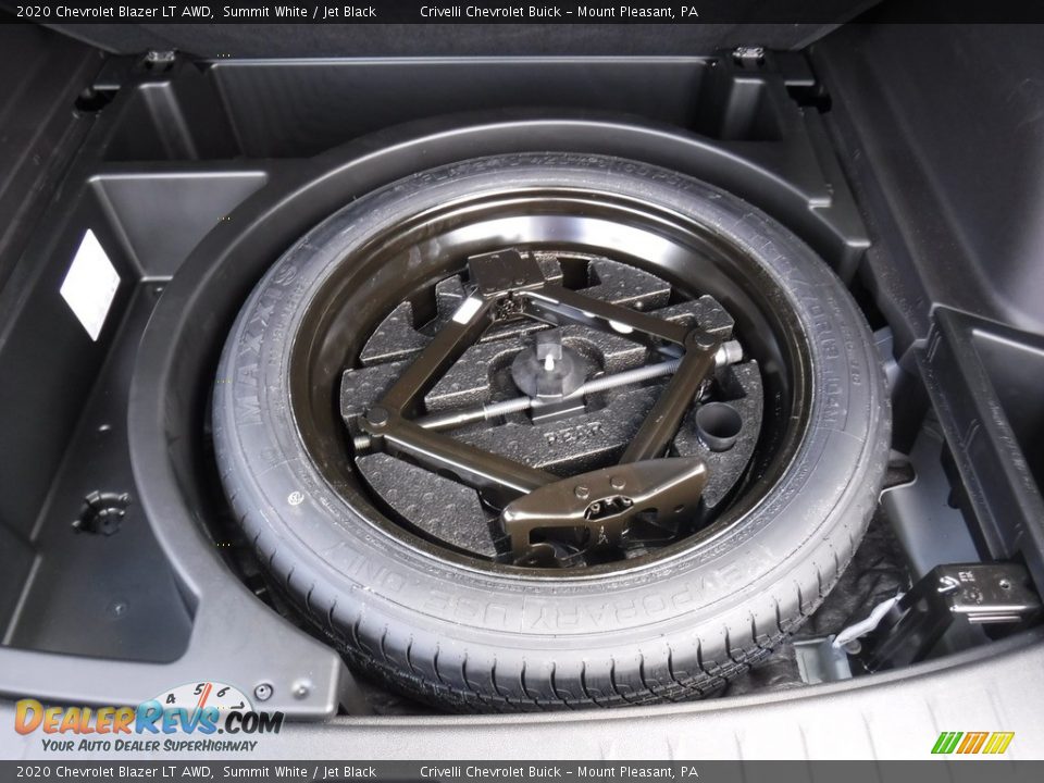 2020 Chevrolet Blazer LT AWD Summit White / Jet Black Photo #34