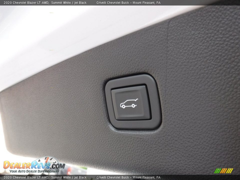 2020 Chevrolet Blazer LT AWD Summit White / Jet Black Photo #35