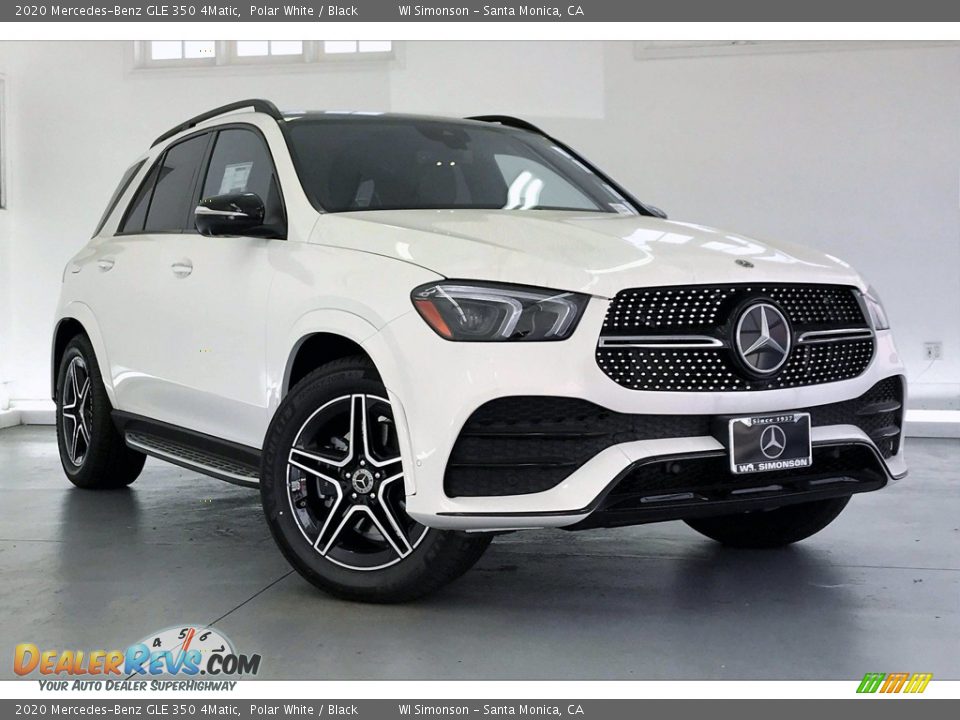 2020 Mercedes-Benz GLE 350 4Matic Polar White / Black Photo #12