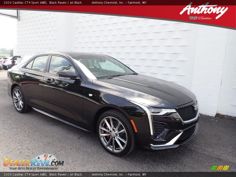 2020 Cadillac CT4 Sport AWD Black Raven / Jet Black Photo #1