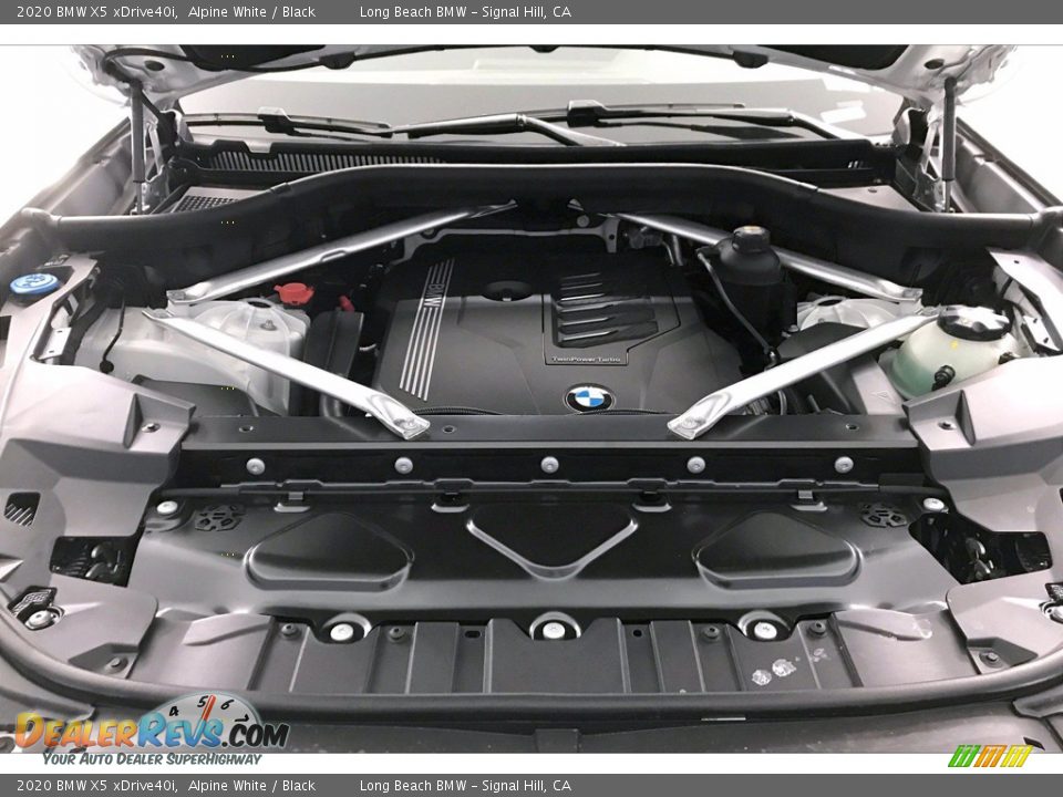 2020 BMW X5 xDrive40i Alpine White / Black Photo #8