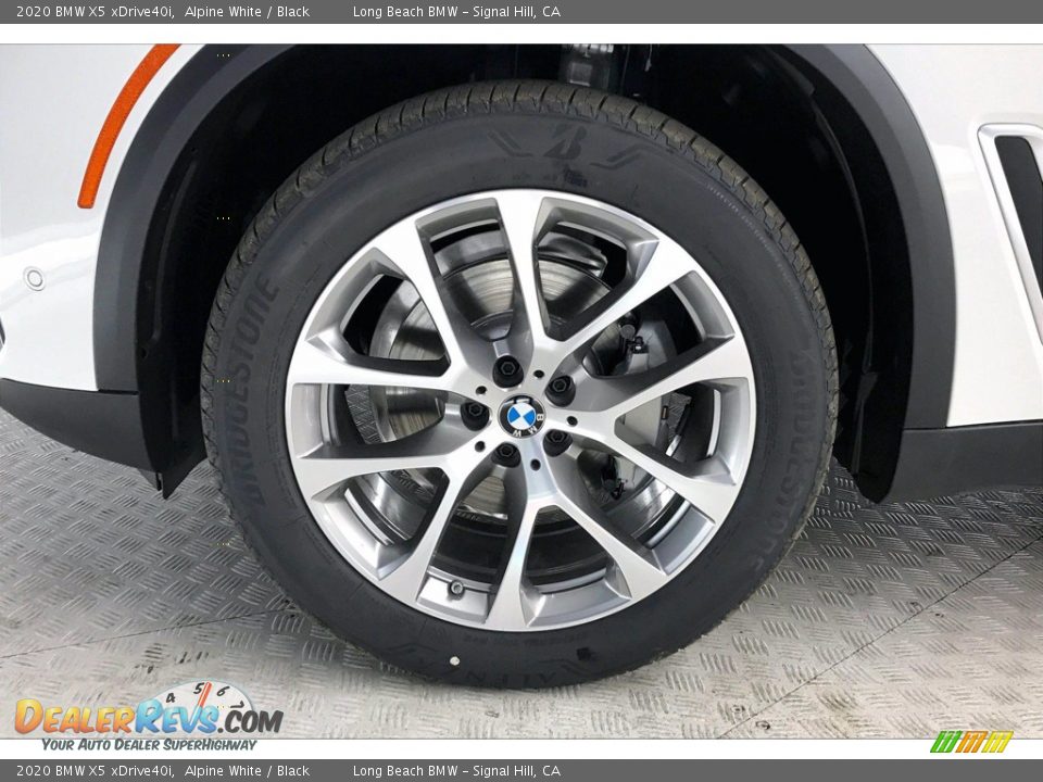 2020 BMW X5 xDrive40i Alpine White / Black Photo #9