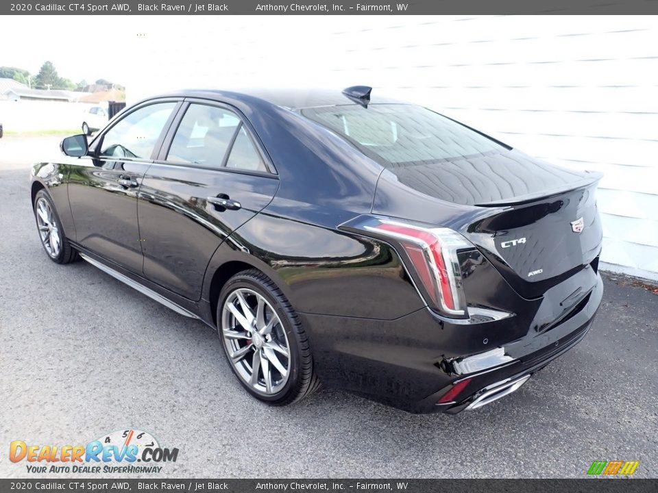 2020 Cadillac CT4 Sport AWD Black Raven / Jet Black Photo #6