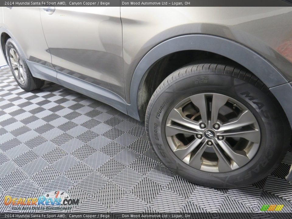 2014 Hyundai Santa Fe Sport AWD Canyon Copper / Beige Photo #3