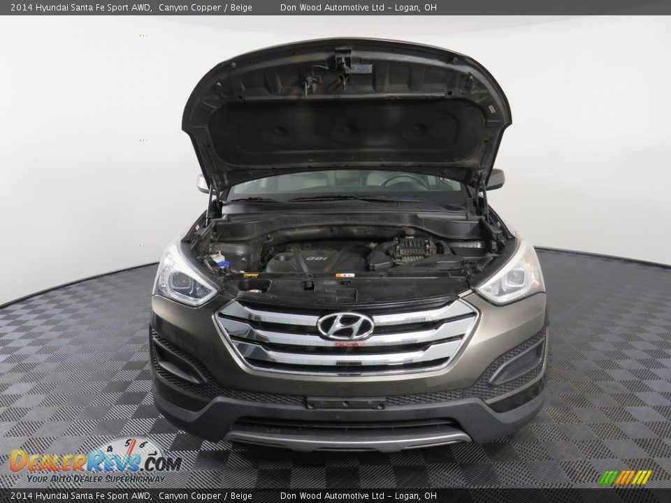 2014 Hyundai Santa Fe Sport AWD Canyon Copper / Beige Photo #5