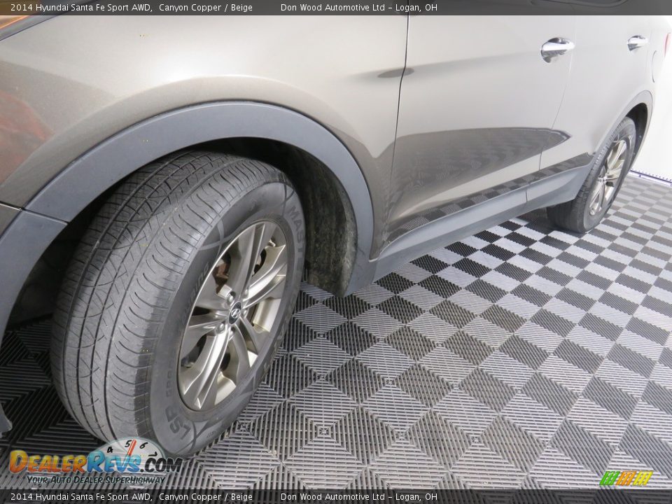 2014 Hyundai Santa Fe Sport AWD Canyon Copper / Beige Photo #8