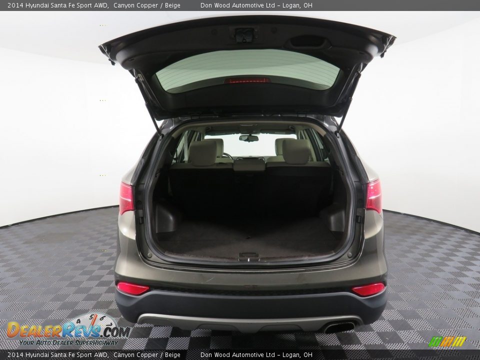 2014 Hyundai Santa Fe Sport AWD Canyon Copper / Beige Photo #12