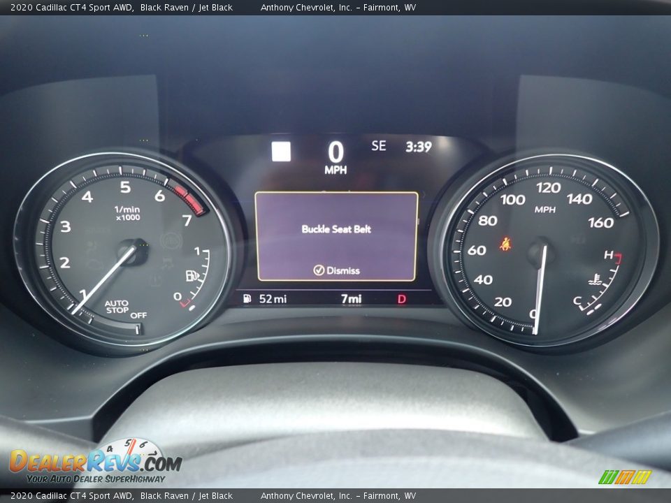 2020 Cadillac CT4 Sport AWD Black Raven / Jet Black Photo #20