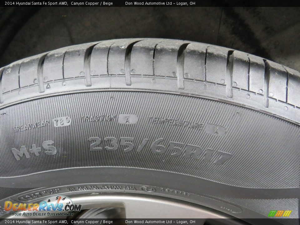2014 Hyundai Santa Fe Sport AWD Canyon Copper / Beige Photo #16