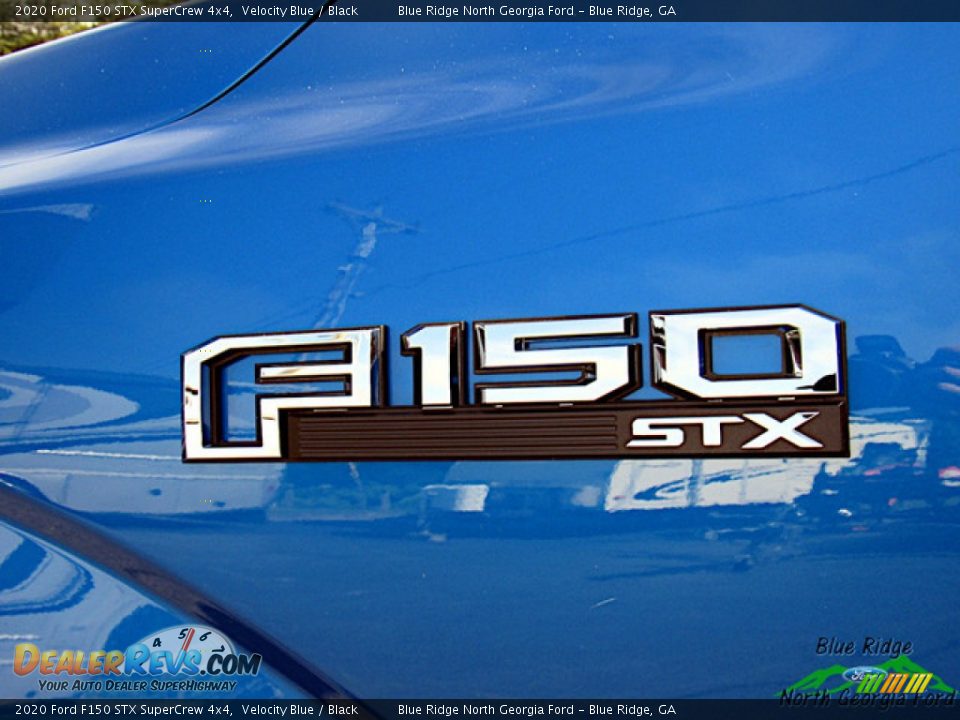 2020 Ford F150 STX SuperCrew 4x4 Velocity Blue / Black Photo #26