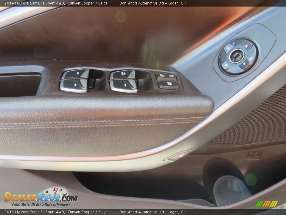 2014 Hyundai Santa Fe Sport AWD Canyon Copper / Beige Photo #17