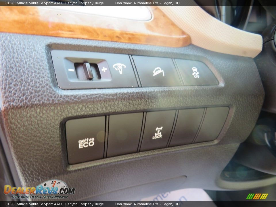 2014 Hyundai Santa Fe Sport AWD Canyon Copper / Beige Photo #18