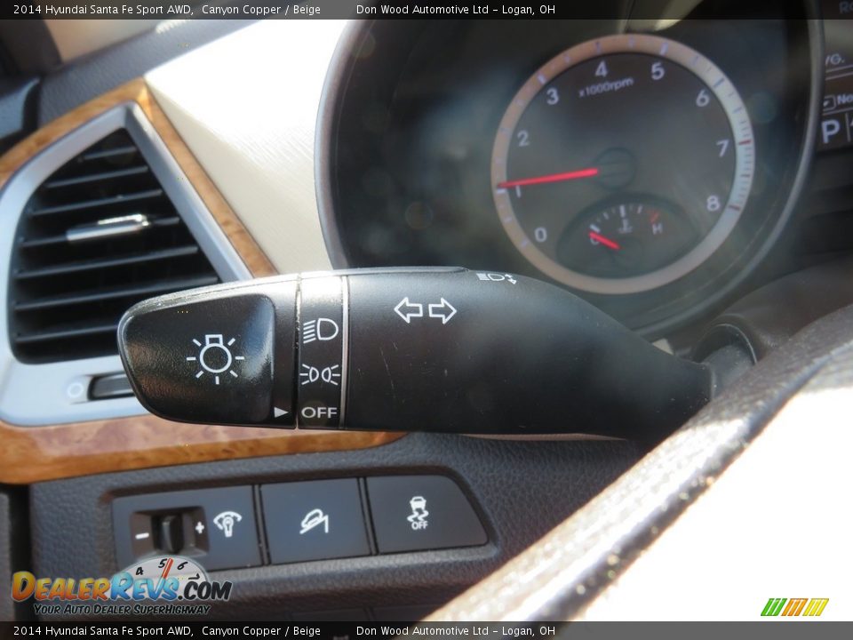 2014 Hyundai Santa Fe Sport AWD Canyon Copper / Beige Photo #21