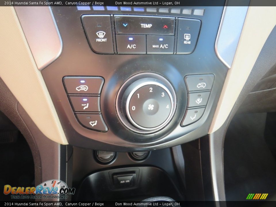 2014 Hyundai Santa Fe Sport AWD Canyon Copper / Beige Photo #26