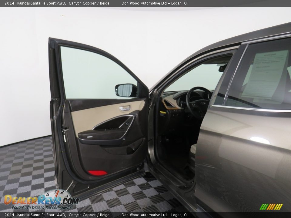 2014 Hyundai Santa Fe Sport AWD Canyon Copper / Beige Photo #27