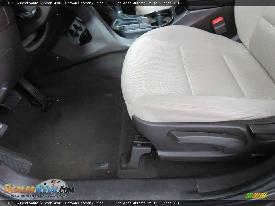 2014 Hyundai Santa Fe Sport AWD Canyon Copper / Beige Photo #28