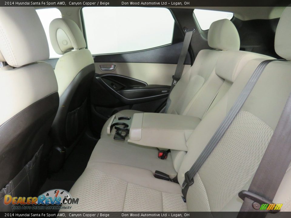 2014 Hyundai Santa Fe Sport AWD Canyon Copper / Beige Photo #32