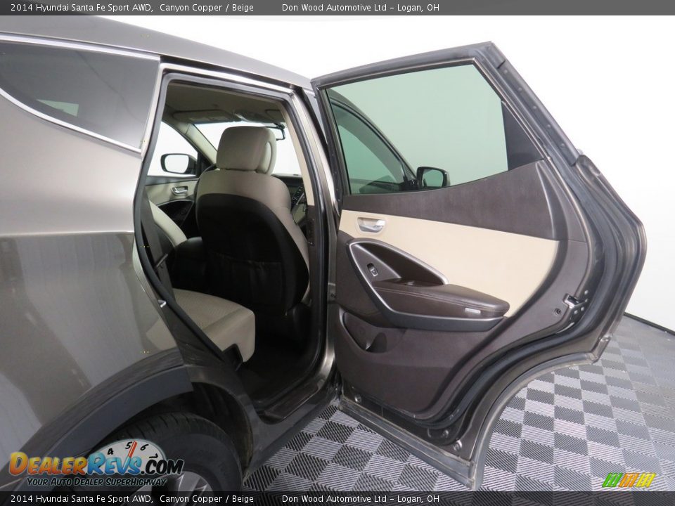 2014 Hyundai Santa Fe Sport AWD Canyon Copper / Beige Photo #34