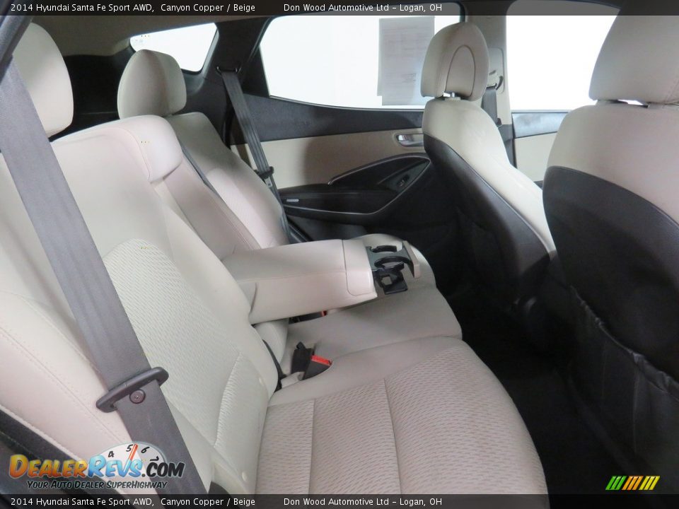 2014 Hyundai Santa Fe Sport AWD Canyon Copper / Beige Photo #35