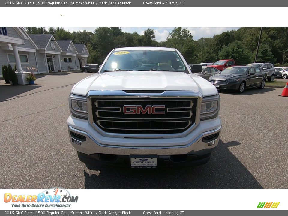 2016 GMC Sierra 1500 Regular Cab Summit White / Dark Ash/Jet Black Photo #2