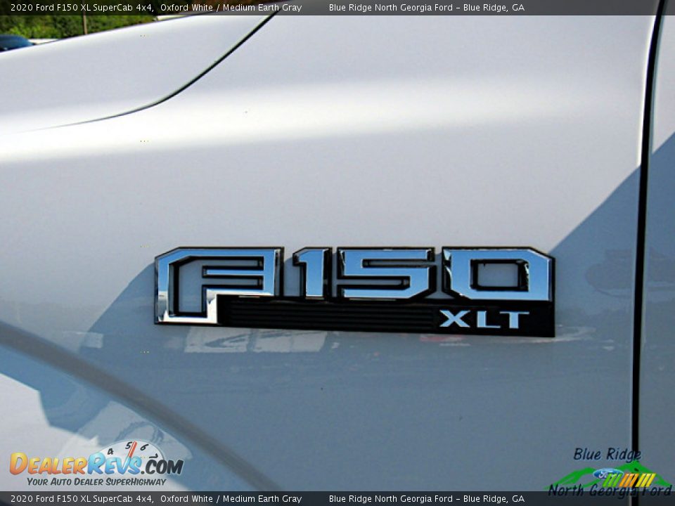 2020 Ford F150 XL SuperCab 4x4 Oxford White / Medium Earth Gray Photo #25