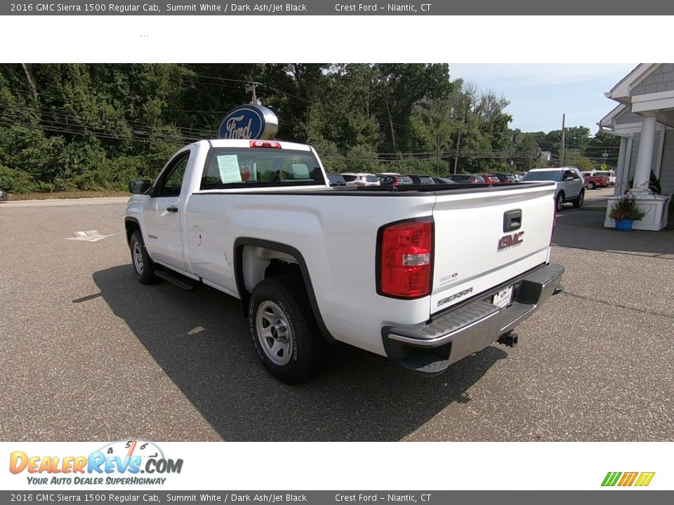 2016 GMC Sierra 1500 Regular Cab Summit White / Dark Ash/Jet Black Photo #5