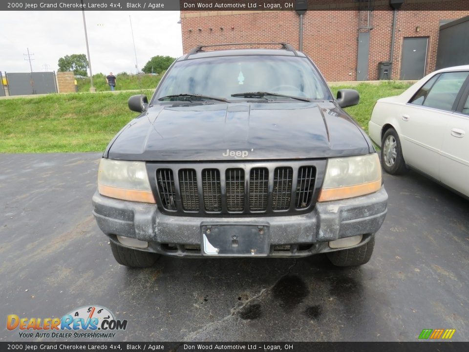 2000 Jeep Grand Cherokee Laredo 4x4 Black / Agate Photo #4