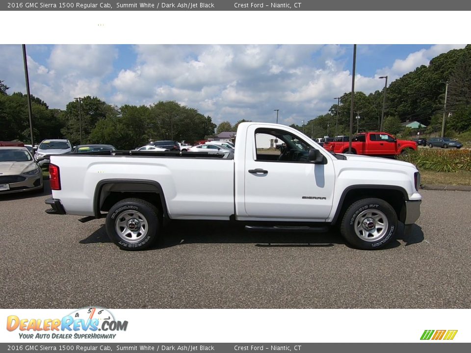 Summit White 2016 GMC Sierra 1500 Regular Cab Photo #8