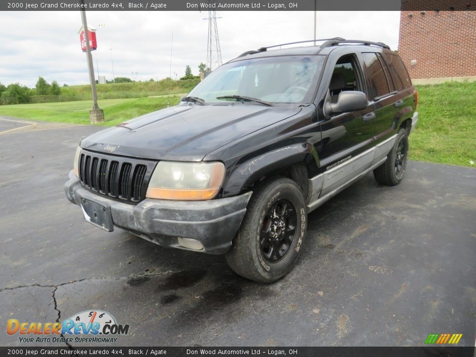 2000 Jeep Grand Cherokee Laredo 4x4 Black / Agate Photo #5