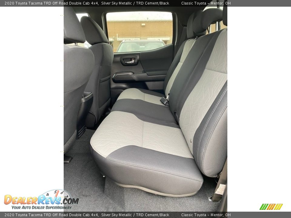 2020 Toyota Tacoma TRD Off Road Double Cab 4x4 Silver Sky Metallic / TRD Cement/Black Photo #3