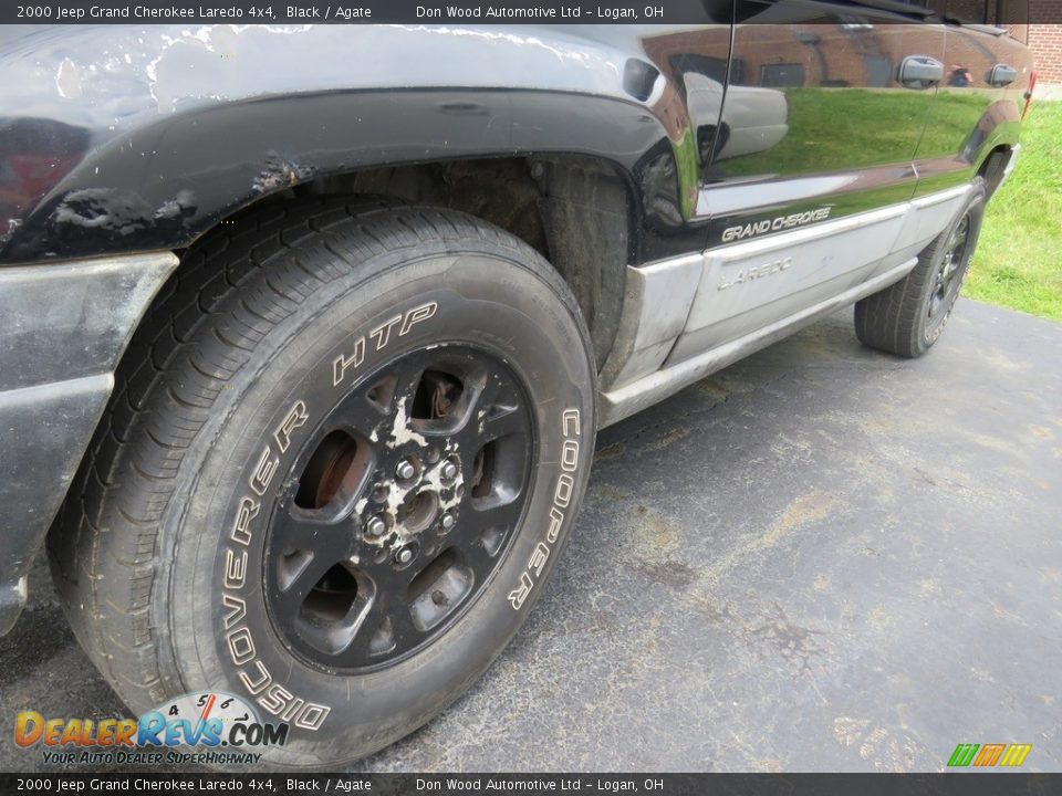2000 Jeep Grand Cherokee Laredo 4x4 Black / Agate Photo #6