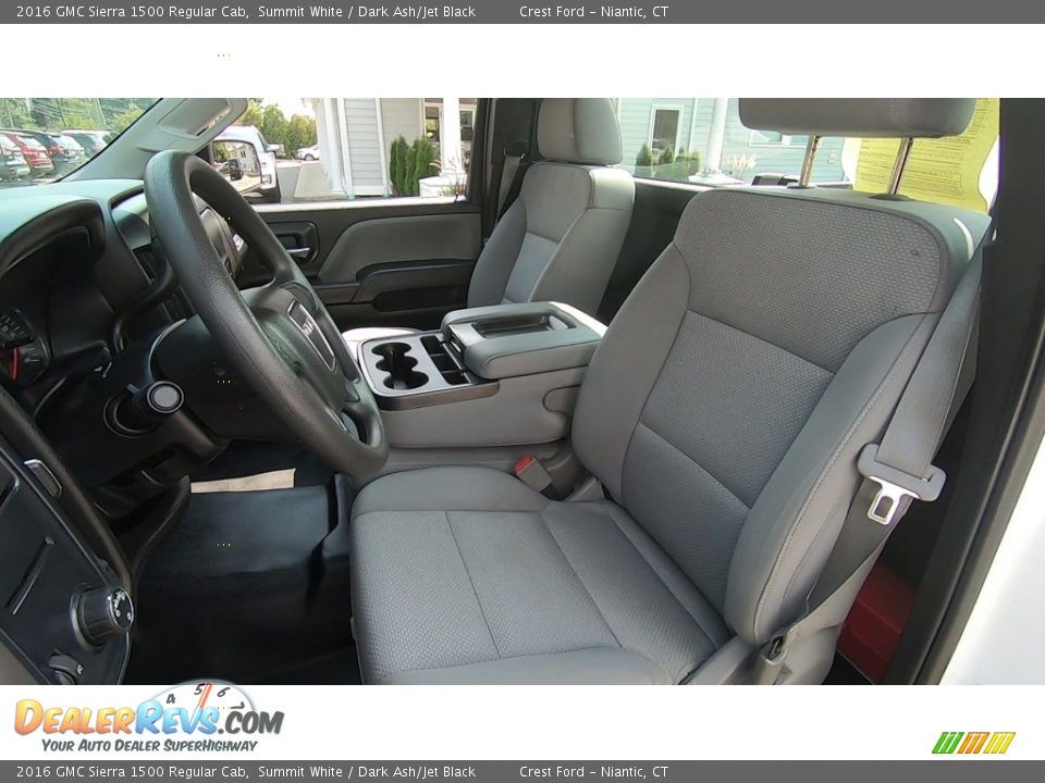 Front Seat of 2016 GMC Sierra 1500 Regular Cab Photo #12