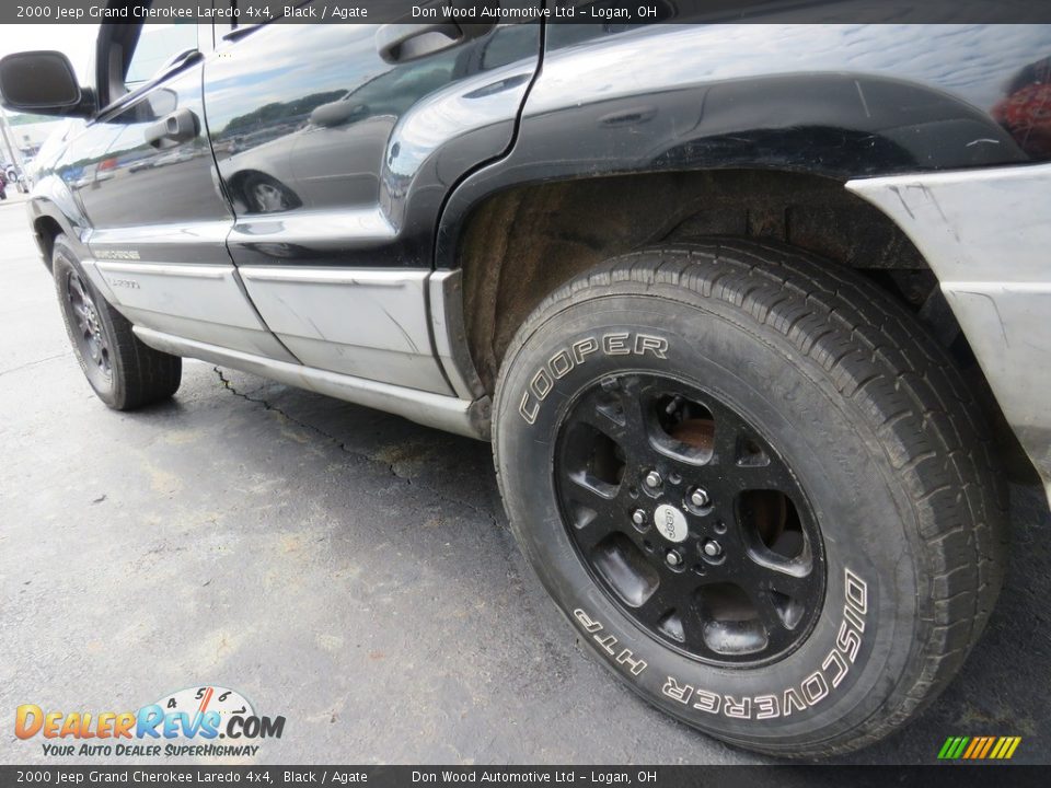 2000 Jeep Grand Cherokee Laredo 4x4 Black / Agate Photo #11