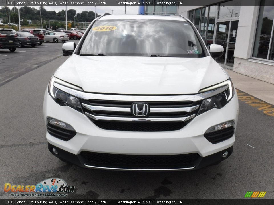 2016 Honda Pilot Touring AWD White Diamond Pearl / Black Photo #4