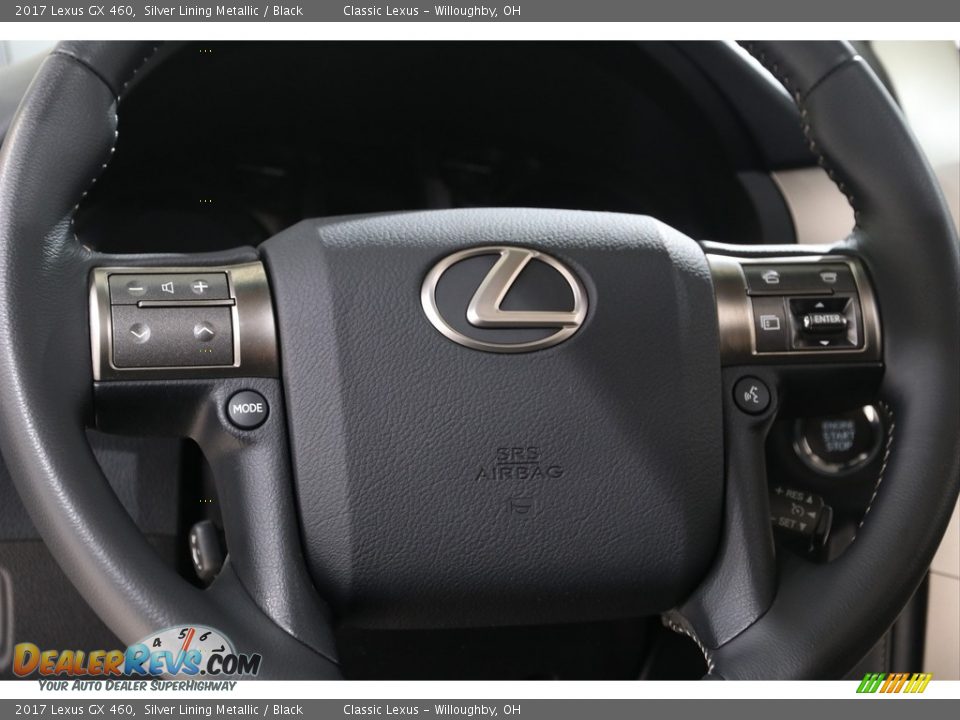 2017 Lexus GX 460 Silver Lining Metallic / Black Photo #10