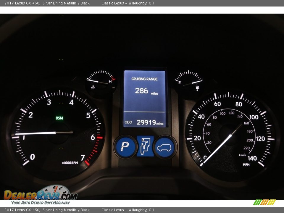 2017 Lexus GX 460 Gauges Photo #11