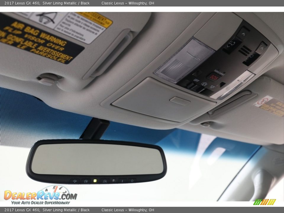 2017 Lexus GX 460 Silver Lining Metallic / Black Photo #12