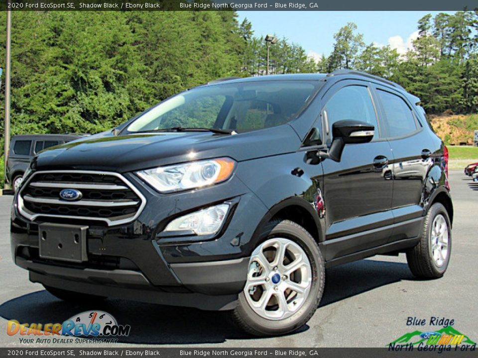 2020 Ford EcoSport SE Shadow Black / Ebony Black Photo #1