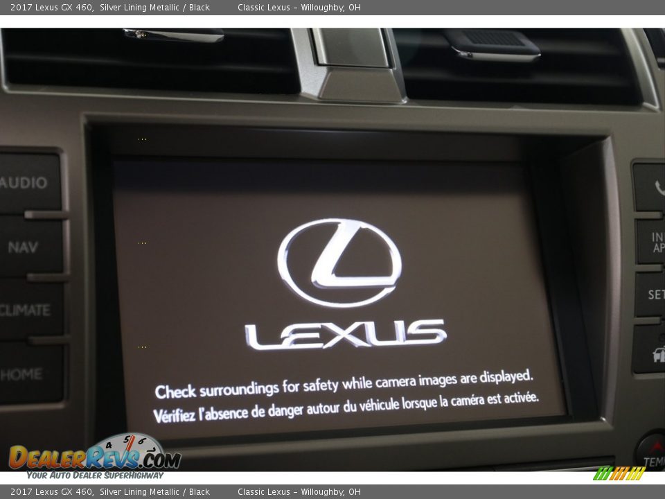 2017 Lexus GX 460 Silver Lining Metallic / Black Photo #16