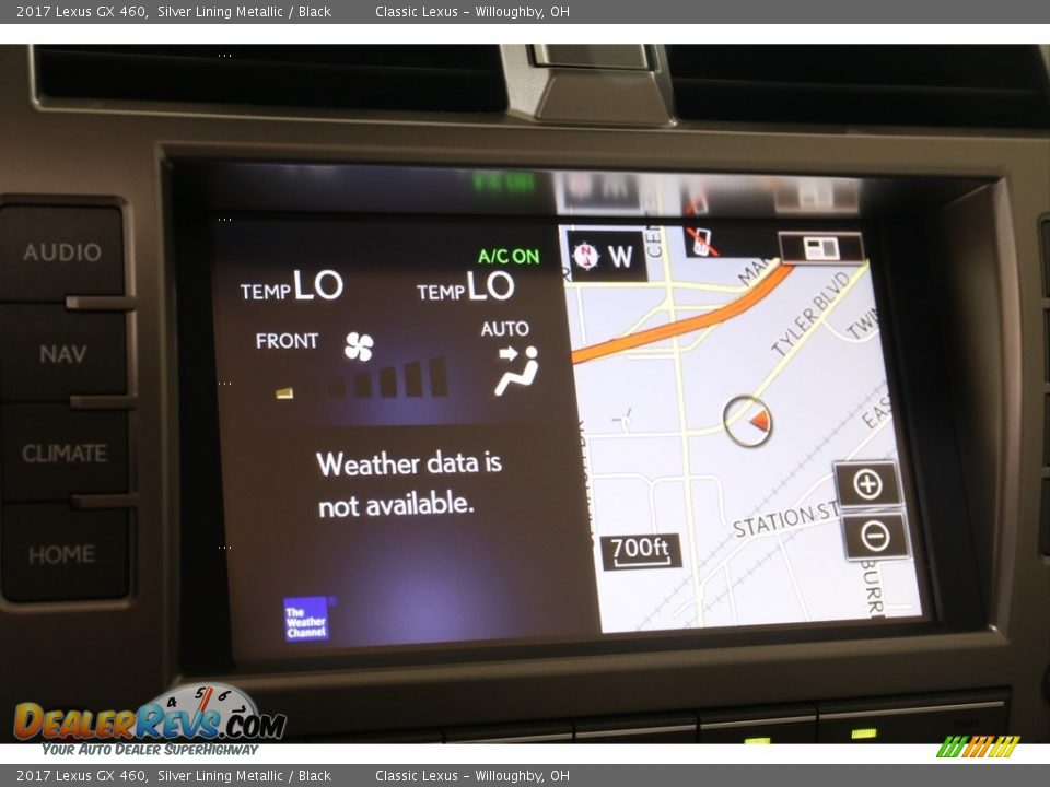 2017 Lexus GX 460 Silver Lining Metallic / Black Photo #17