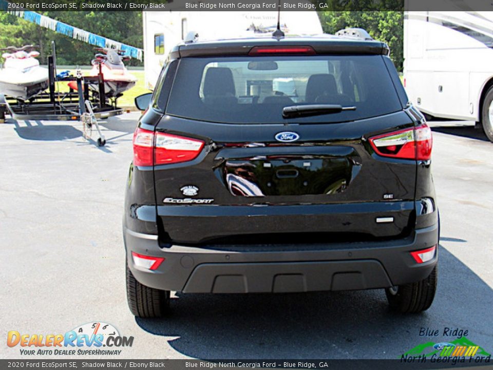 2020 Ford EcoSport SE Shadow Black / Ebony Black Photo #4