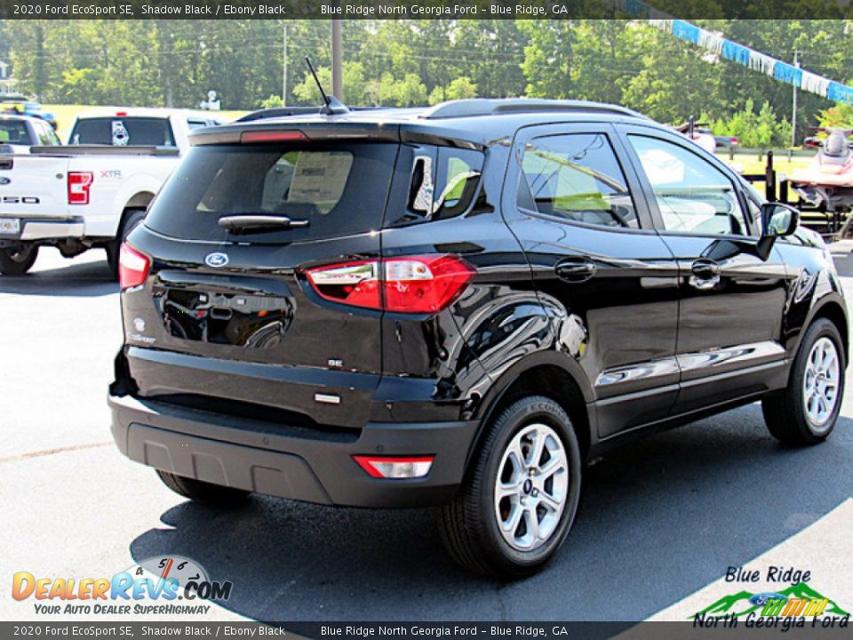 2020 Ford EcoSport SE Shadow Black / Ebony Black Photo #5