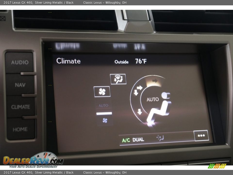 2017 Lexus GX 460 Silver Lining Metallic / Black Photo #20